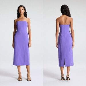 A.L.C Elizabeth Strapless Midi Dress